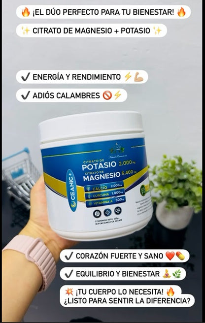 CITRATO DE POTASIO + MAGNESIO