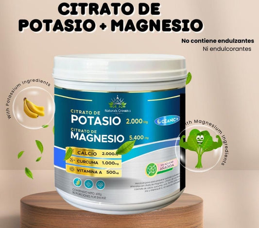 CITRATO DE POTASIO + MAGNESIO