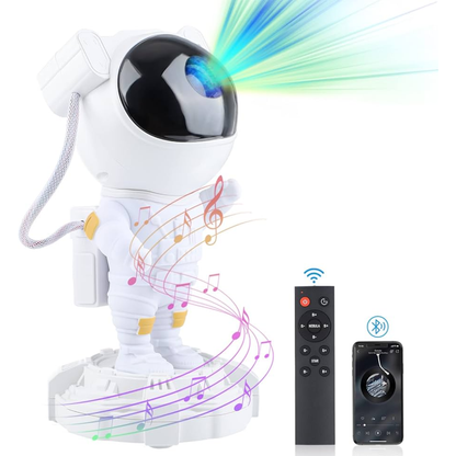 Astronauta Proyector De Nebulosa Stars + Parlante Bluetooth